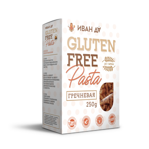 Паста гречневая, безглютеновая 250гр