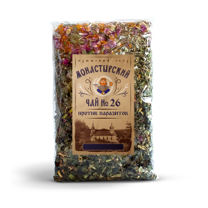 Фиточай “Монастырский” №26 Против паразитов, 100г