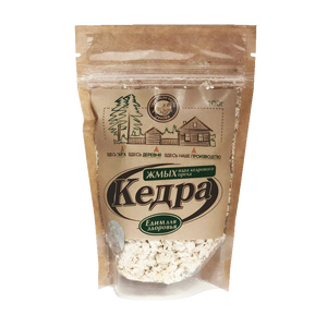 Жмых ядра кедрового ореха, 100г.